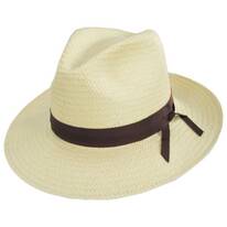 Winstone Raindura Straw Fedora Hat