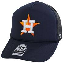 Houston Astros MLB Foam Mesh Trucker Snapback Baseball Cap