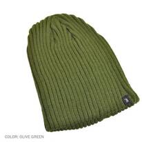 B2B Jaxon Rib Knit Beanie Hat (Olive Green) - Master Carton