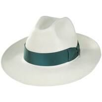 Gemstone Grade 8 Panama Straw Fedora Hat