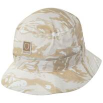 Beta Camouflage Cotton Packable Bucket Hat - Beige