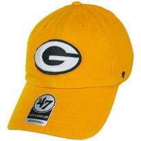 Green Bay Packers NFL Clean Up Strapback Baseball Cap Dad Hat