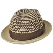 Rathdrum Toyo Straw Fedora Hat