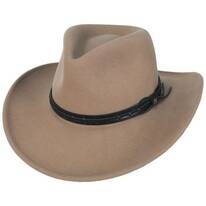 Firehole Crushable Wool LiteFelt Western Hat - Fawn