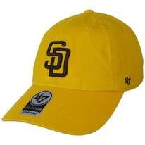 San Diego Padres MLB Home Clean Up Strapback Baseball Cap Dad Hat