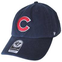 Chicago Cubs MLB Clean Up Strapback Baseball Cap Dad Hat