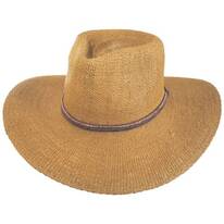 Tasha Bangora Straw Fedora Hat