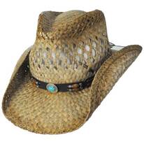 Oakley Seagrass Straw Western Hat