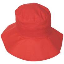 Alma Ponytail Cotton Bucket Hat