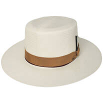 Newhall Shantung LiteStraw Boater Hat