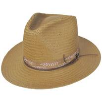 Lachlan Raindura Straw Fedora Hat