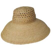 Jeany Raffia Straw Lampshade Sun Hat