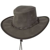 Waxed Cotton Canvas Drover Hat