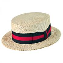 Italian Straw Skimmer Hat