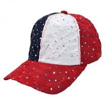 USA Jewel Adjustable Baseball Cap